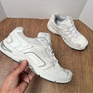 Vionic 23walk White Leather Walking Athletic Shoes Size 9